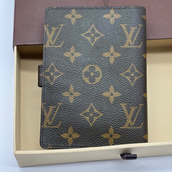 Louis Vuitton Monogram Canvas Small Ring Agenda Cover - Picture 4 of 6